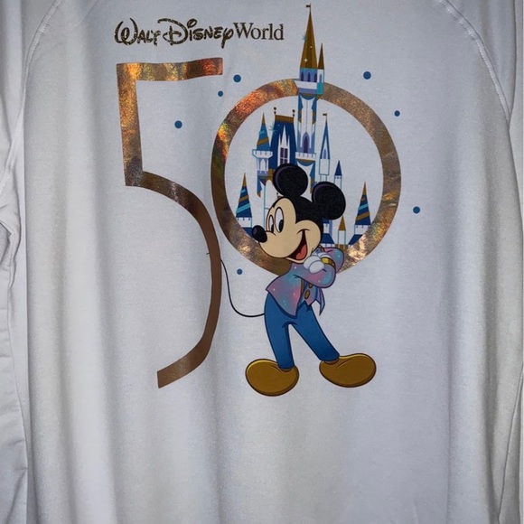 DISNEY Mickey Mouse Long Sleeve Pullover 50th Anniversary Collection - Picture 6 of 10
